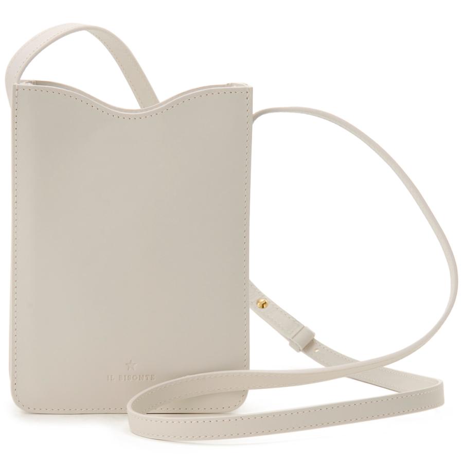 IL BISONTE イルビゾンテ ショルダーバッグ ホワイト BCR325 PV0041 WH  