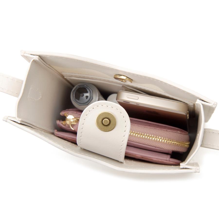 IL BISONTE イルビゾンテ ショルダーバッグ ホワイト BCR325 PV0041 WH  