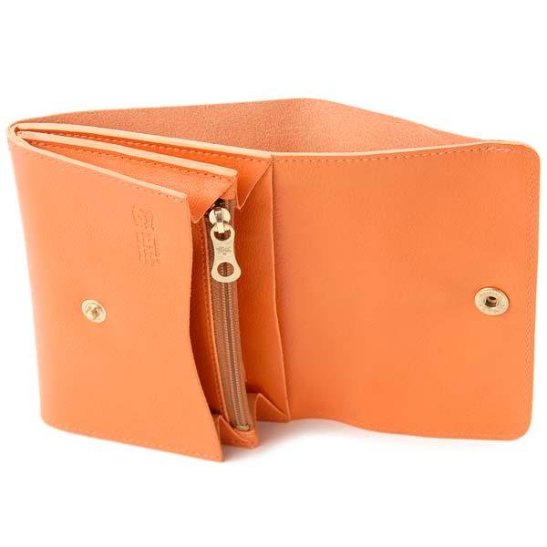 IL BISONTE オレンジ 二つ折り財布 IL BISONTE イルビゾンテ 二つ折り財布 オレンジ SMW028 PV0005 OR102B