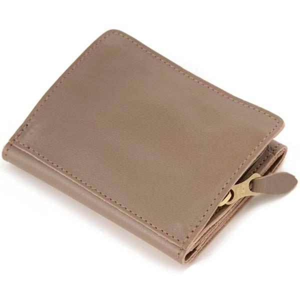 IL BISONTE イルビゾンテ 三つ折り財布 トルトラ グレー SMW036
