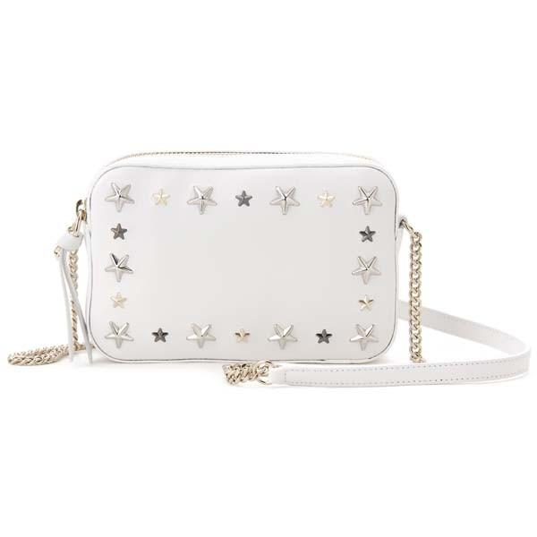 JIMMY CHOO（ジミーチュウ） ショルダーバッグ ホワイト 白 レディース