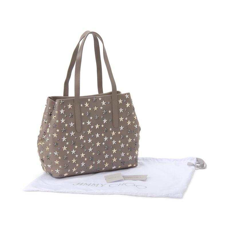 専用品JIMMY CHOO SOFIA/S シルバー スタッズ トートバッグ 専用品JIMMY CHOO SOFIA/S シルバー スタッズ トートバッグ 美品