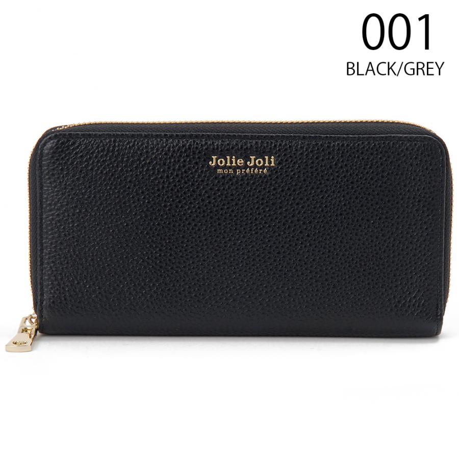 公式 ジョリージョリ Jolie Joli ラウンドロングウォレット 牛革 長
