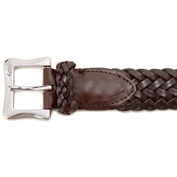 J&M DAVIDSON ブラウンレザーベルト 中古・古着通販】J&M DAVIDSON (ジェイ＆エム デヴィッドソン) レザー