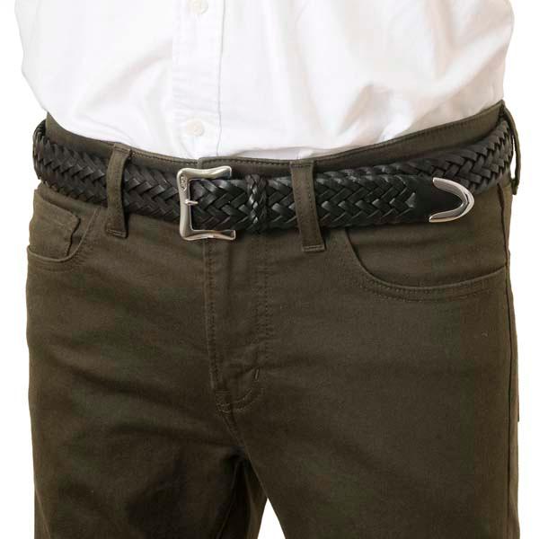 DAKS ダックス ベルト メンズ 本革 LEATHER BELT ブラック ブラウン