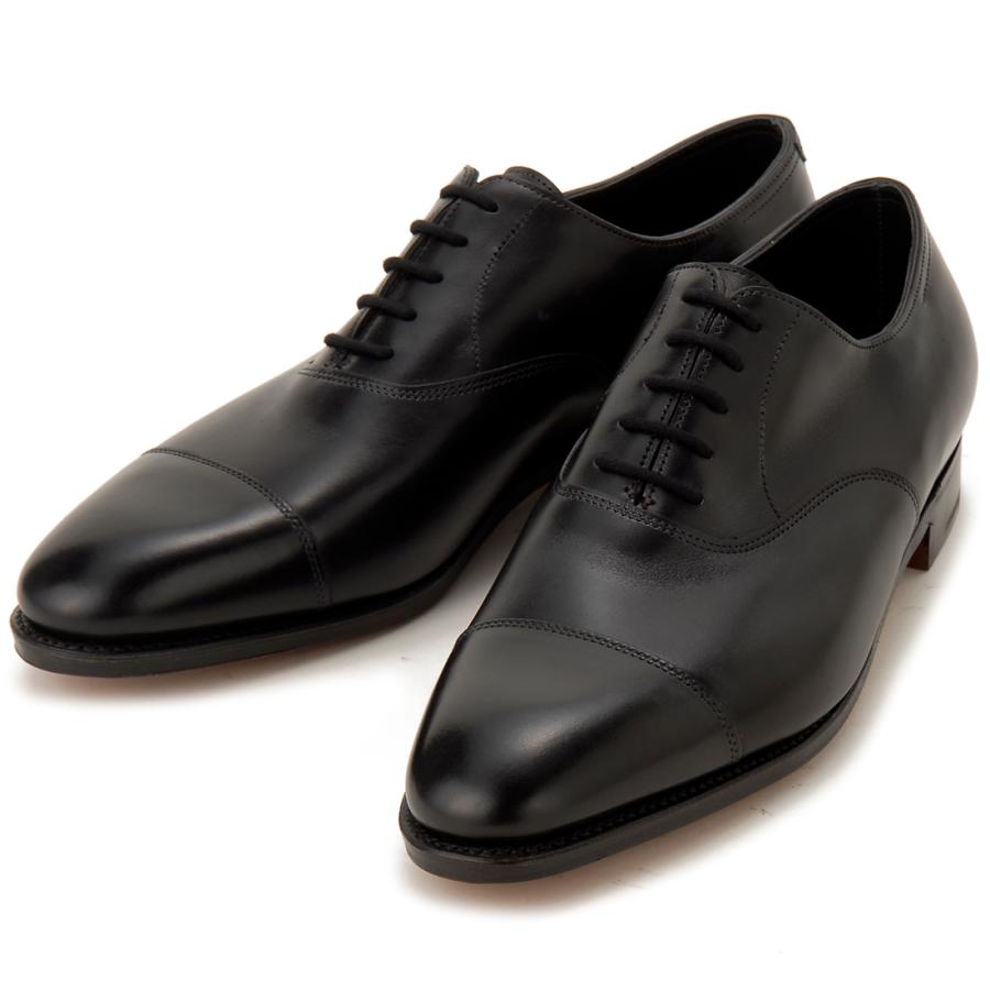 John Lobb ストレートチップ　ブラック　8 LOBB'S ストレートチップ 革靴 JOHN LOBB】ジョンロブ CITY