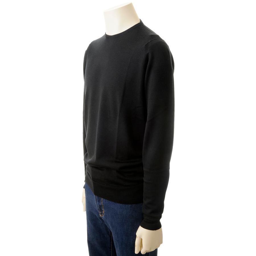 ヨ*オ様 JOHN SMEDLEY ブラック ニット セーター XL JOHN