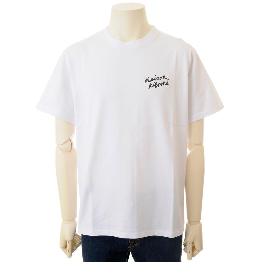 MAISON KITSUNE メゾンキツネ Tシャツ メンズ ホワイト MAISON KITSUNE メゾンキツネ Tシャツ メンズ ホワイト