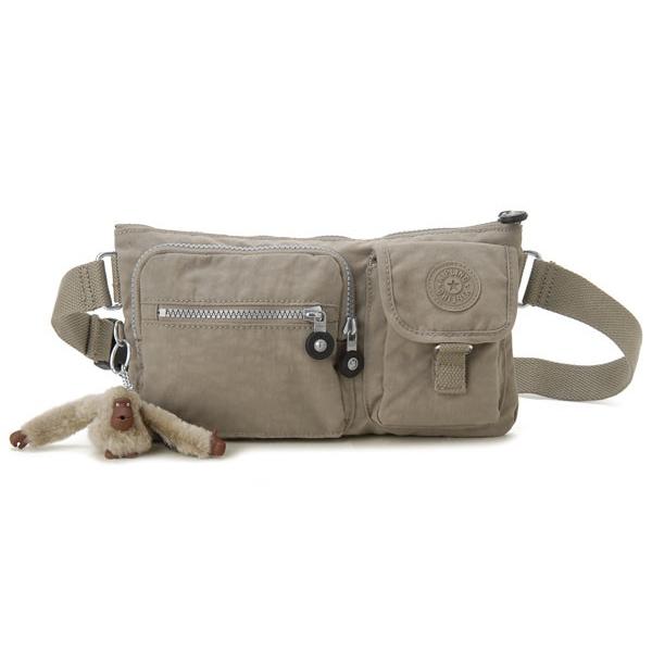 キプリング Kipling ウエストバッグ K13192 828 PRESTO ウエストポーチ ウォーム グレー KIP13192828