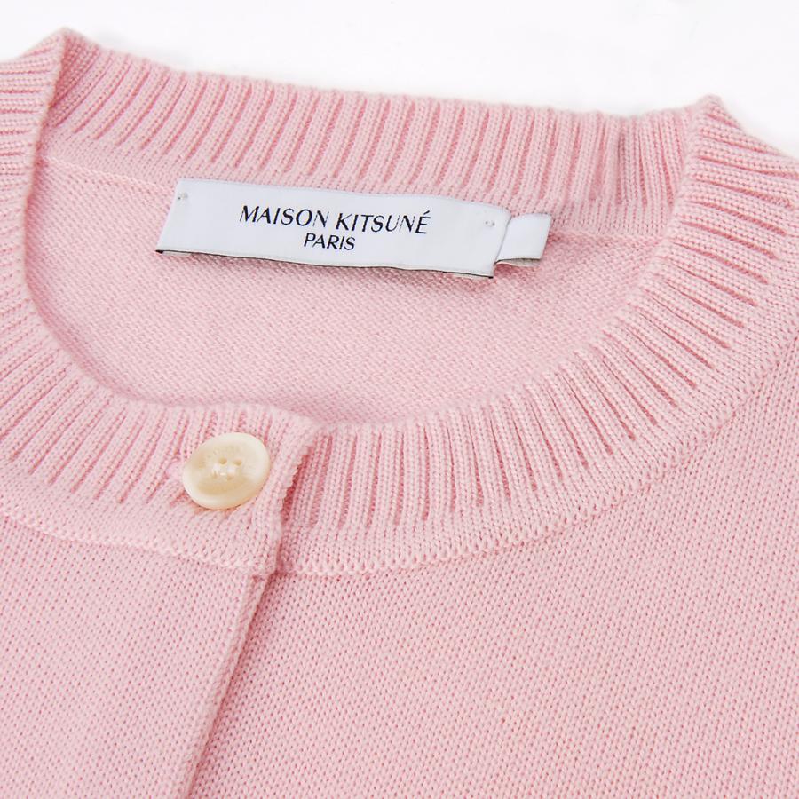 MAISON KITSUNE メゾンキツネ カーディガン レディース ピンク MAISON KITSUNE メゾンキツネ カーディガン レディース ピンク