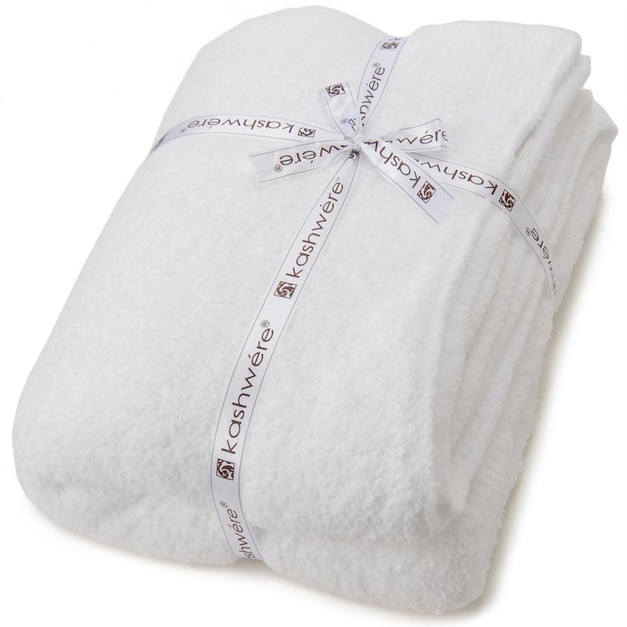 kashwere カシウエア ブランケット クラウド ホワイト THCH-SLD03-100  