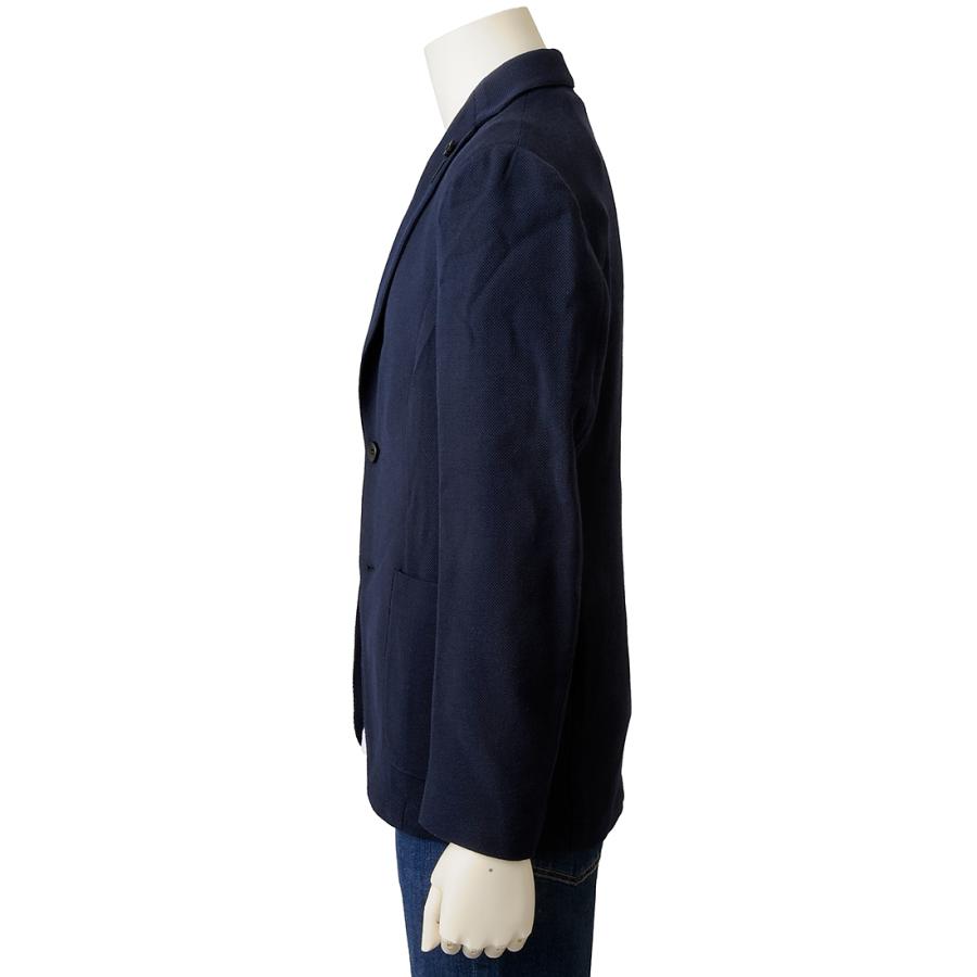 スーパーセール LARDINI ラルディーニ ジャケット メンズ ネイビー EQSK62509 850の画像
