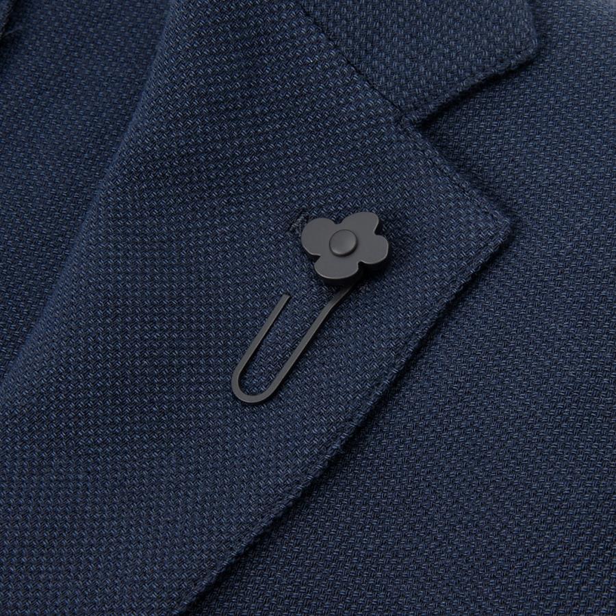 スーパーセール LARDINI ラルディーニ ジャケット メンズ ネイビー EQSK62509 850の画像