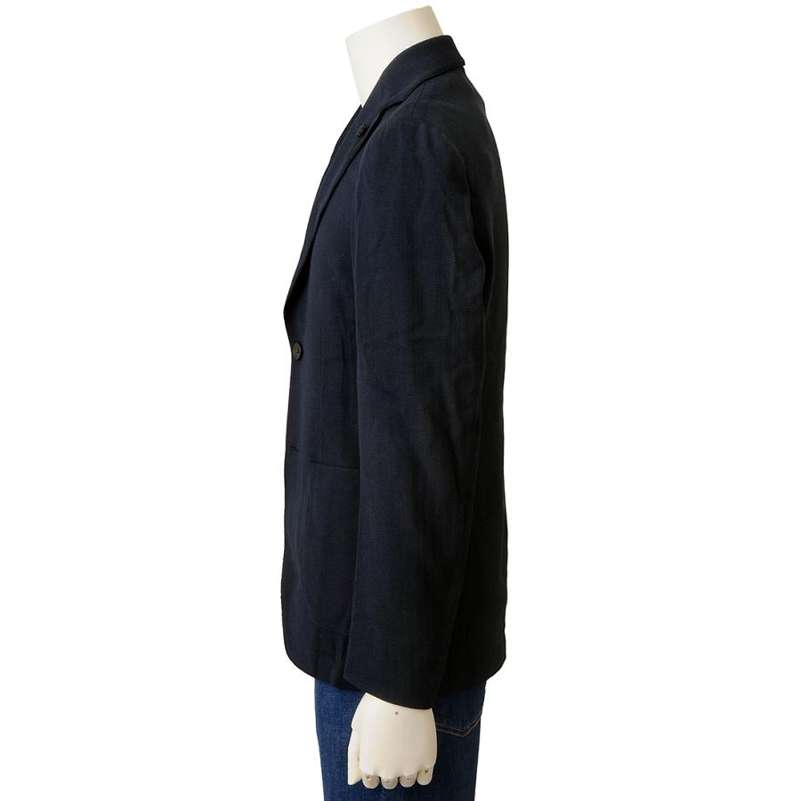 スーパーセール LARDINI ラルディーニ ジャケット メンズ ブラック EQSK62509 851の画像