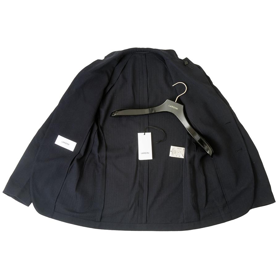 スーパーセール LARDINI ラルディーニ ジャケット メンズ ブラック EQSK62509 851の画像