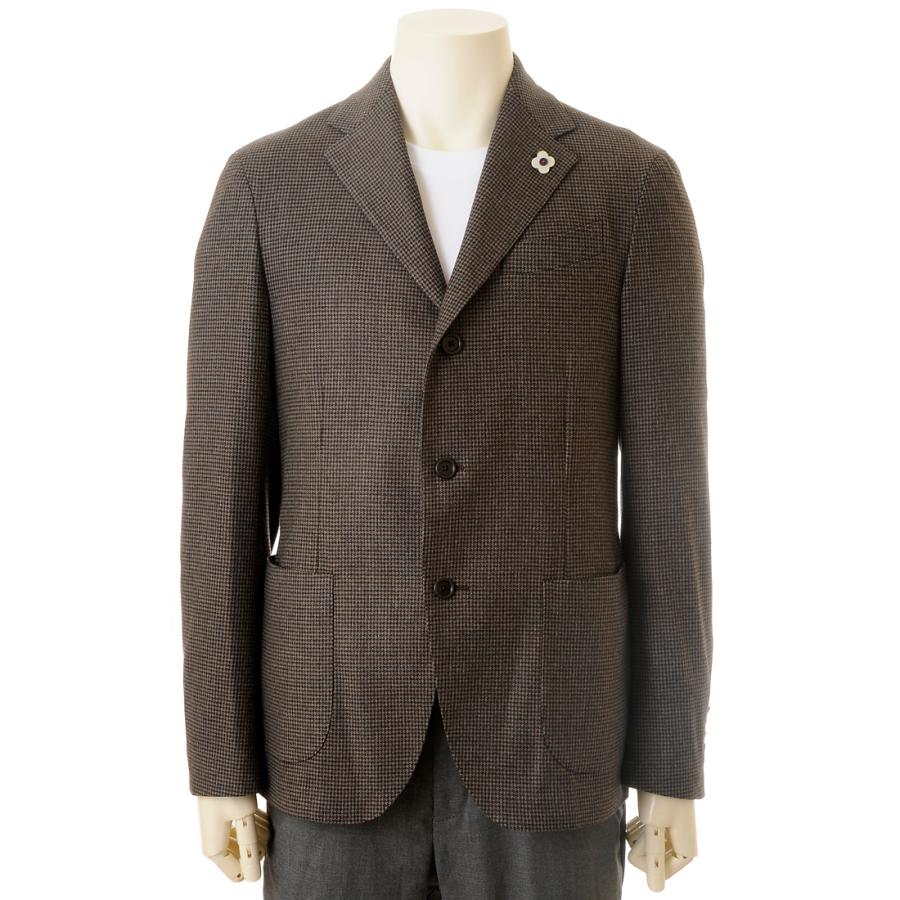 LARDINI ラルディーニ ジャケット メンズ ブラウン IREL59722 420BL LARDINI（ラルディーニ） ジャケット メンズ ブラウン IREL59722 420BL