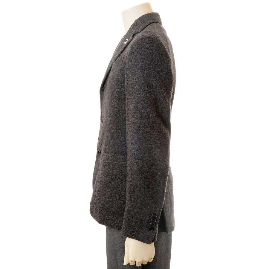 <美品>LARDINI ダークグレー ウール 春夏 ジャケット サイズ48 紳士の品格を纏う]ラルディーニ特集 2025春夏 by Octet オクテット