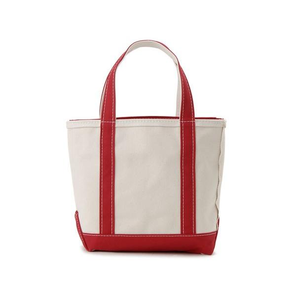 エルエルビーン LL Bean トートバッグ レディース レッド Boat and Tote Bag Small 112643 キャンバス ジップ スモール | L.L.Bean