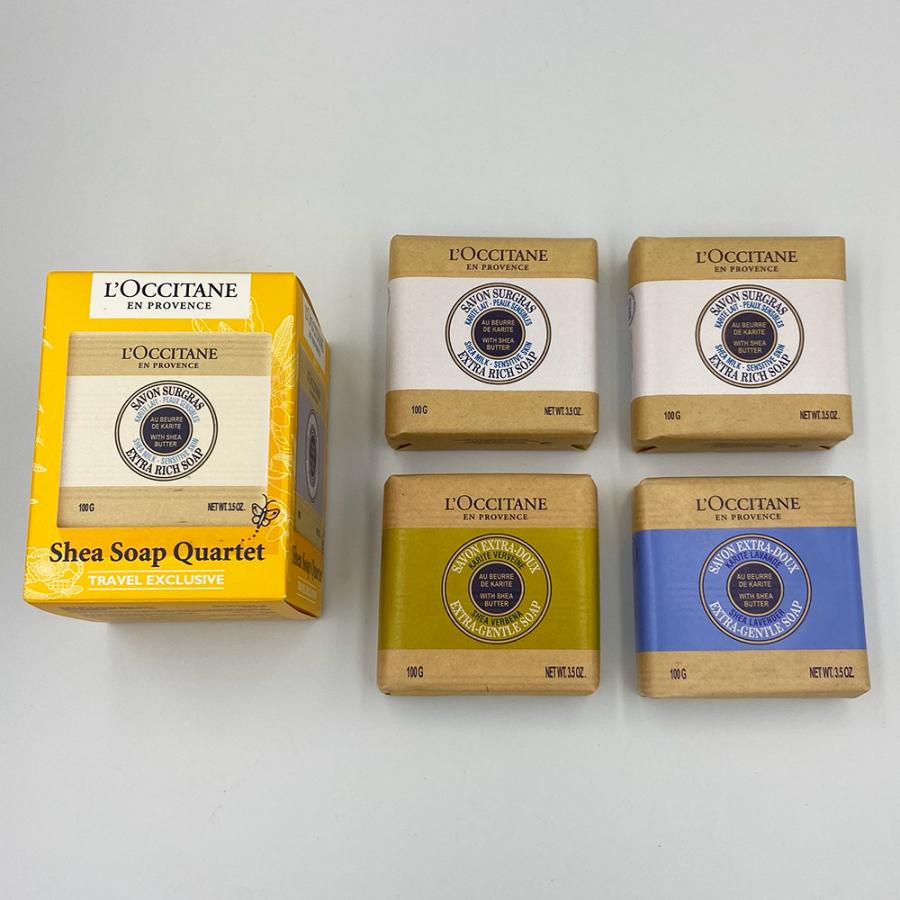 L'OCCITANE（ロクシタン） L'OCCITANE シアソープカルテット 100gx4