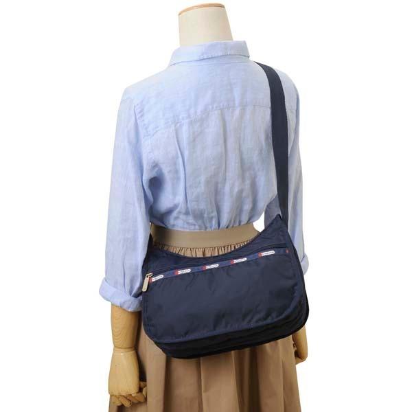 レスポートサック Lesportsac ショルダーバッグ 75 F697 クラシックホーボー ブルー 無地 Les75 F697 S Select 通販 Yahoo ショッピング