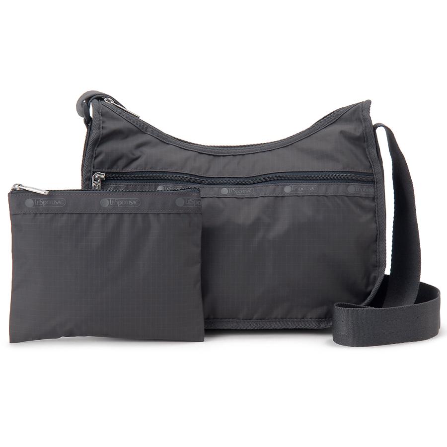 レスポートサック ショルダーバッグ LeSportsac 7520 R111 CLASSIC HOBOリサイクルドブラックJP（クロスボディ/ショルダー