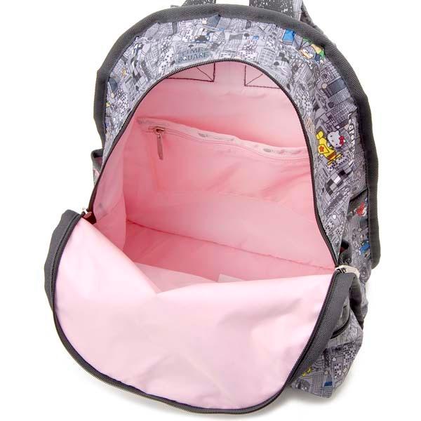 LeSportsac レスポ ートサック ハローキティ リュック 大容量 レスポートサック ハローキティ リュック バッグパック 大容量