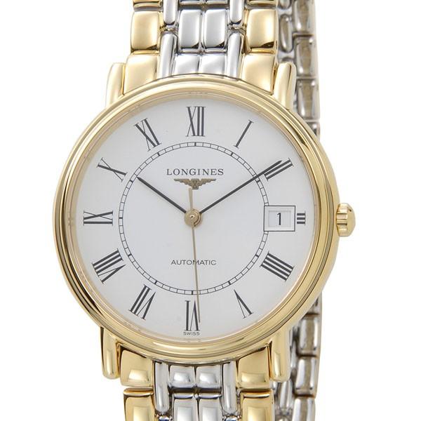 ロンジン LONGINES L4.821.2.11.7 ラグラン クラシック オートマ 自動巻き ゴールド×シルバー メンズ 腕時計