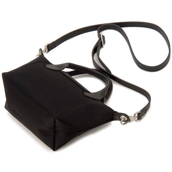 ロンシャン　Longchamp 本革　手袋　ブラック ル ロゾ XS トップハンドルバッグ ブラック - レザー