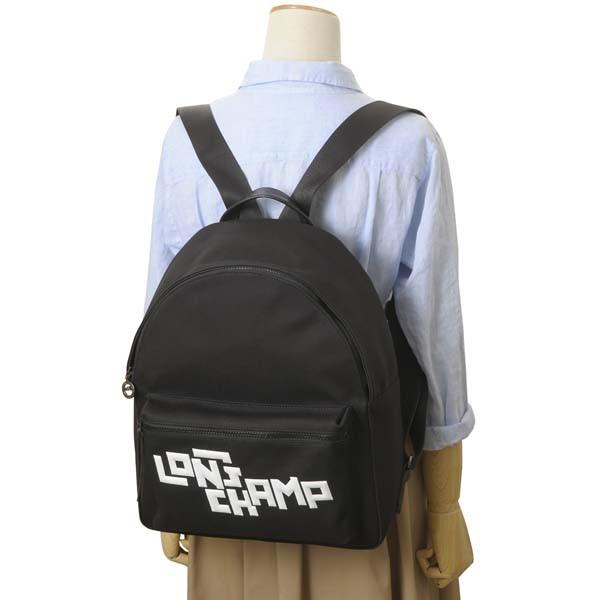 LONGCHAMP（ロンシャン） リュックサック メンズ レディース ブラック