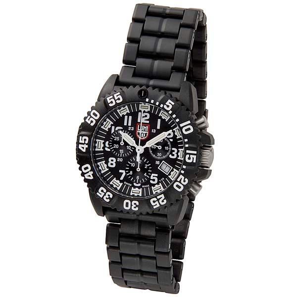 LUMINOX クォーツ腕時計 黒/赤 Luminox》 ルミノックス RED HAND Series 3001 REDHAND クォーツ