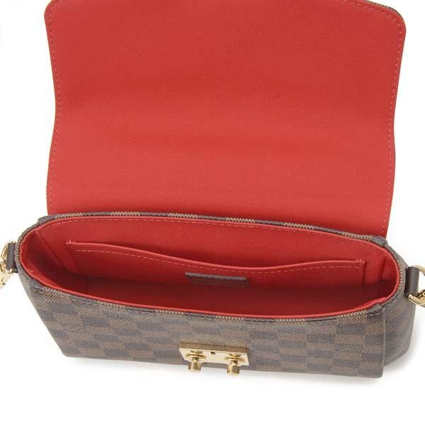 ルイ ヴィトン LOUIS VUITTON ショルダーバッグ ダミエ クロワゼット ダミエキャンバス エベヌ レディース N53000 送料無料【中古】 z9388 LOUIS VUITTON - ルイ ヴィトン LOUIS VUITTON ショルダーバッグ