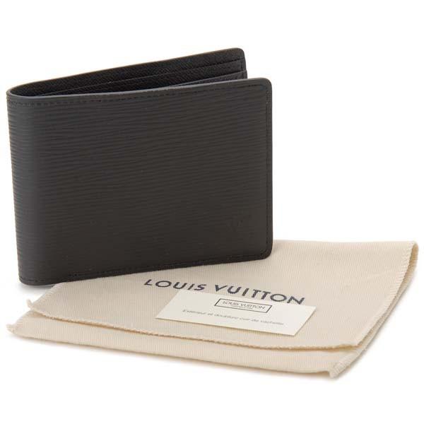 ルイヴィトン Louis Vuitton 二つ折り財布 札入れ メンズ エピ 