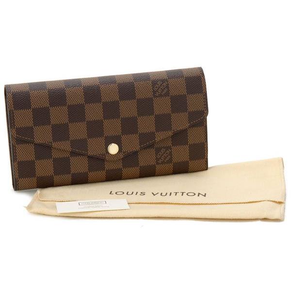 ルイ ヴィトン ポルトフォイユ・サラ　ダミエ　長財布　N63209 lv05s010-n61734-2.jpg