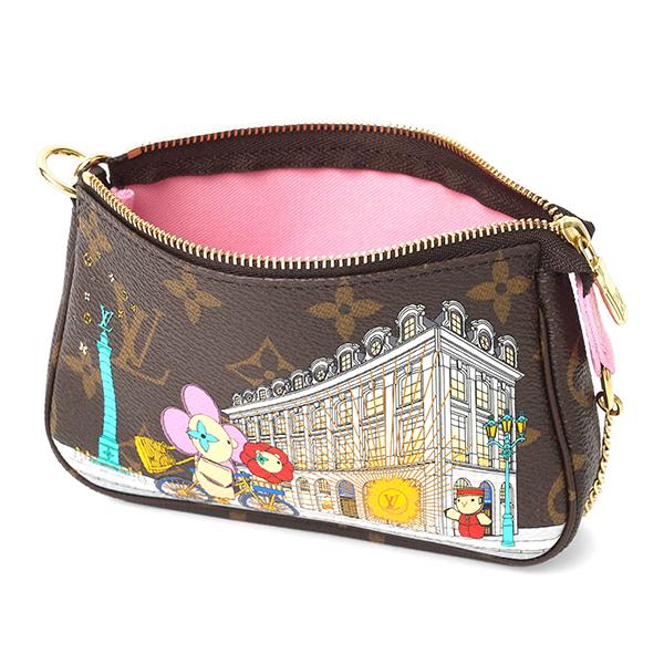 ルイヴィトン　アクセソワール LOUIS VUITTON（ルイ・ヴィトン） ポーチ ミニポシェット M81760