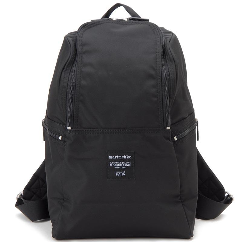 marimekko（マリメッコ） リュックサック バックパック ブラック 39972