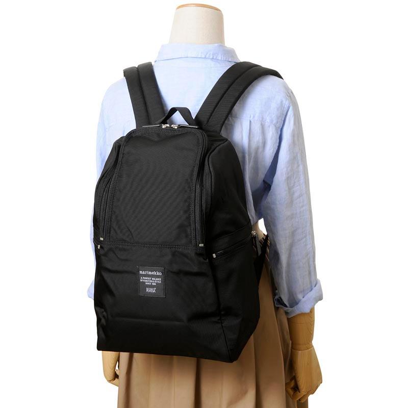 marimekko（マリメッコ） リュックサック バックパック ブラック 39972