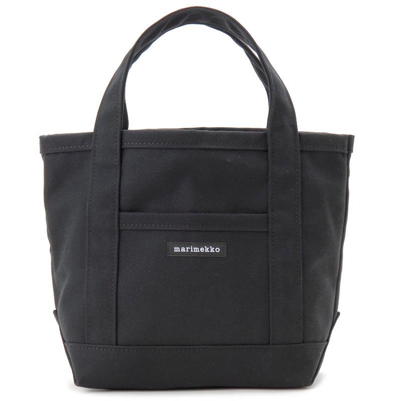 marimekko マリメッコ トートバッグ ブラック 44400 001 ミニ ペルスカッシ2 キャンバストート marimekko（マリメッコ） トートバッグ ブラック 44400 001 ミニ
