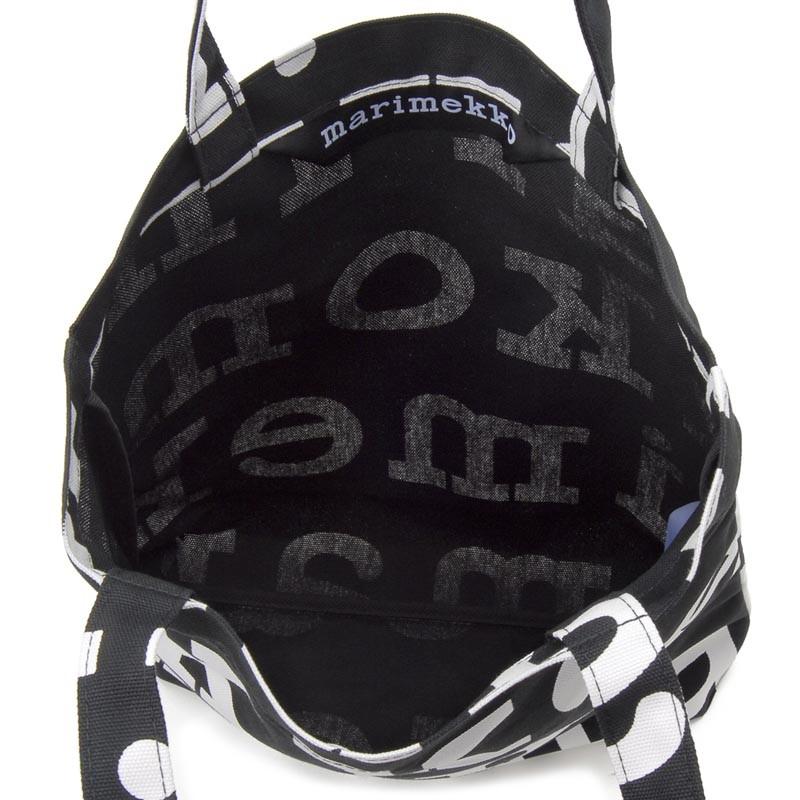 マリメッコ marimekko トートバッグ 47312-911 コットン ロゴ キャンバストート ブラック レディース バッグ 新品 【送料無料】 marimekko（マリメッコ） トートバッグ 47312-911 コットン ロゴ