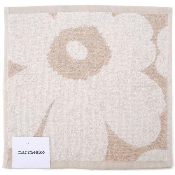 marimekko（マリメッコ） ミニタオル ハンカチ ウニッコ ベージュ