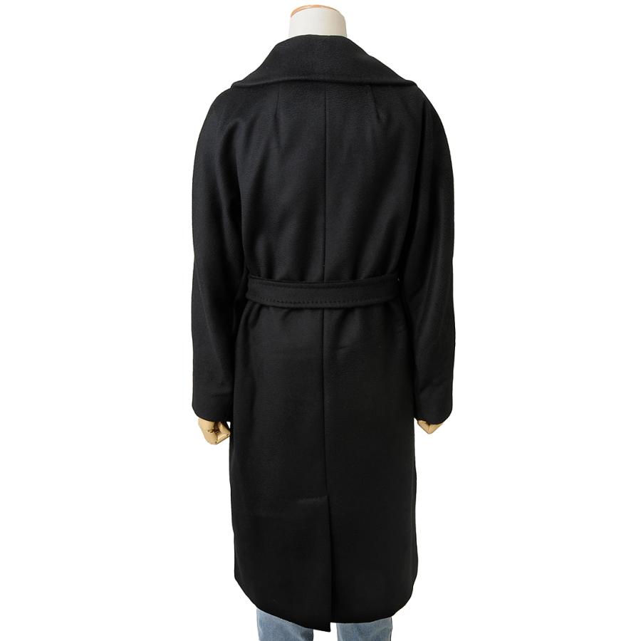Max Mara マックスマーラ コート レディース ブラック RESINA Max Mara マックスマーラ コート レディース ブラック RESINA