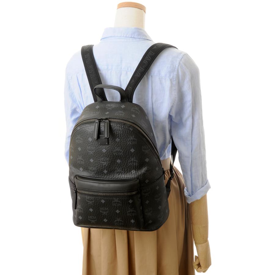MCM エムシーエム リュック バックパック ブラック MCMMKCSVE02