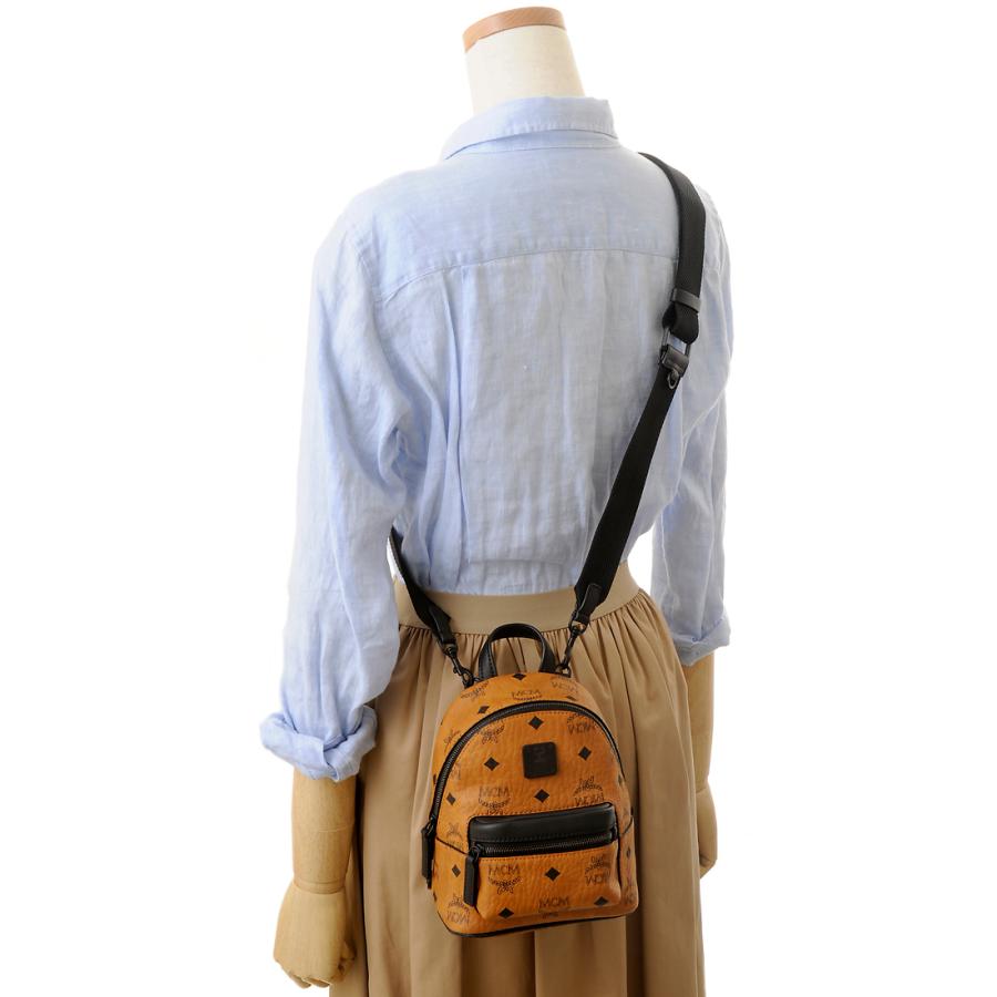 MCM エムシーエム ショルダーバッグ ミニリュック型 MCMMRCAVE01 MCM エムシーエム ショルダーバッグ ミニリュック型 MCMMRCAVE01