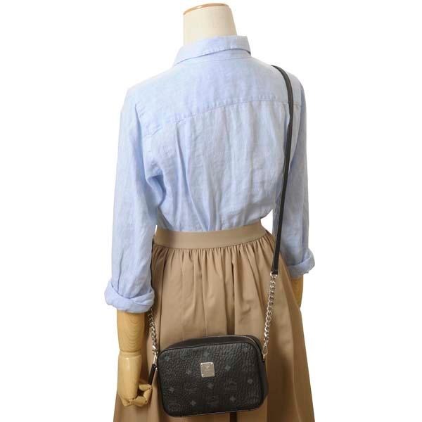 MCM（エムシーエム） ショルダーバッグ レディース ブラック YZ9SVI97