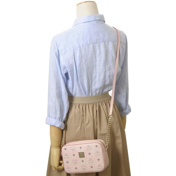 MCM エムシーエム ショルダーバッグ レディース ピンク YZ9SVI97