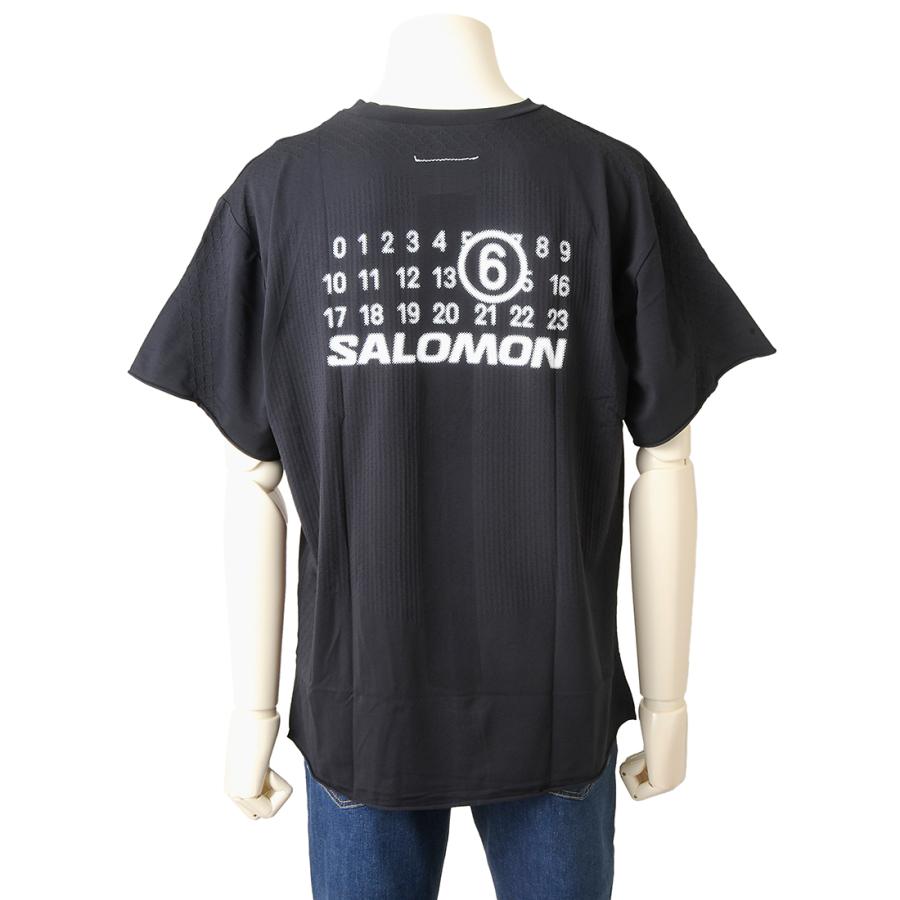 MM6 Maison Margiela 黒 Tシャツ