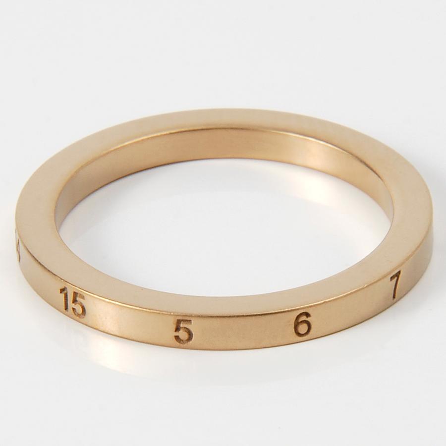 本日終了！Maison Margiela ゴールドリング サイズ11 MM6 タイムセール メゾンマルジェラ Maison Margiela リング 指輪