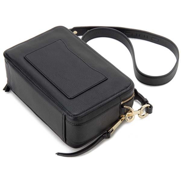 極美品　マークジェイコブス　ショルダーバッグ　黒 レザー カメラバッグ　s88 マークジェイコブス MARC JACOBS ショルダーバッグ スナップ