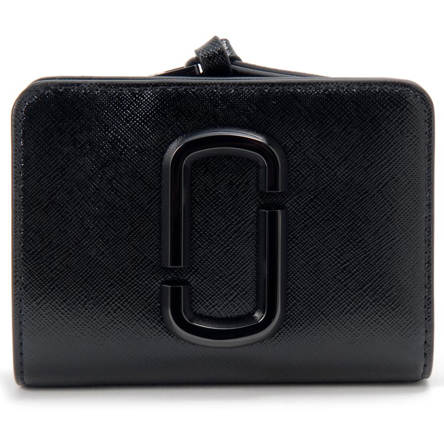 タイムセール マークジェイコブス MARC JACOBS 二つ折り財布 レディース 2P6SMP008S01 001 ザ スナップショット DTM
