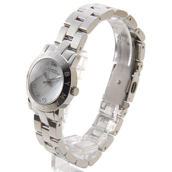 良品【マークバイマークジェイコブス】MBM3055 白文字盤 QZ レディース MARC JACOBS マークバイマークジェイコブス BY 腕時計 スモール