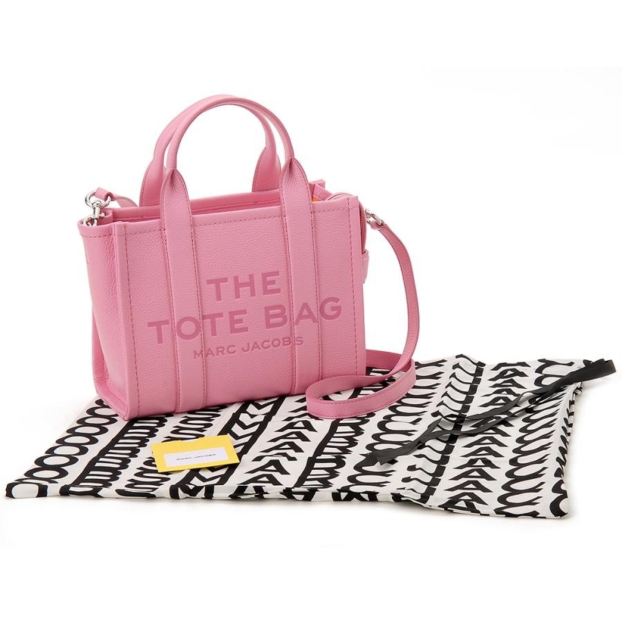 MARC JACOBS レザー クロスボディミニ トートバック キャンディピンク